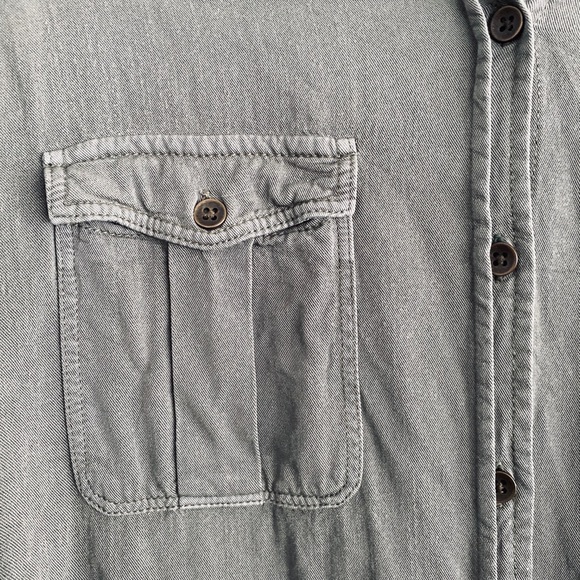 SOLD SOLD SOLD AMERICAN EAGLE Boyfriend Fit Button up Casual - Picture 6 of 6